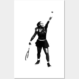 Serena Williams - Aesthetic Vintage Posters and Art